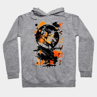 Abstract stong girl Hoodie